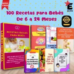 Recetas para bebés de 6 a 24 meses